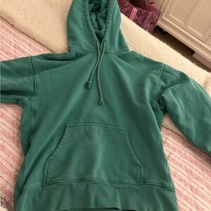 TNA Cozy Boyfriend Hoodie in Teal